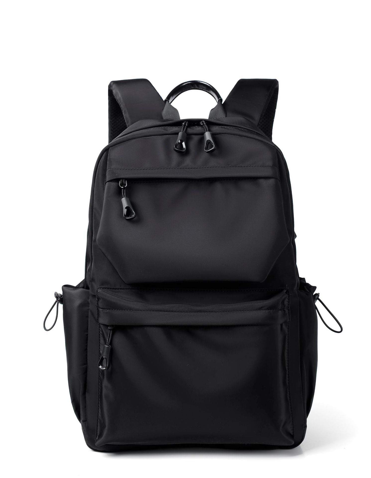 Bolsillos frontales con cierre mochila urbana masculina
