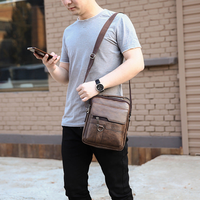 Bolso de Cuero Masculino