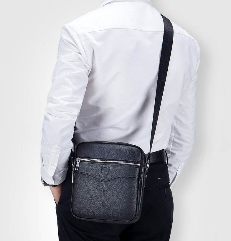 Bolso Ejecutivo CAPITÁN de Piel Premium – Crossbody Urbano