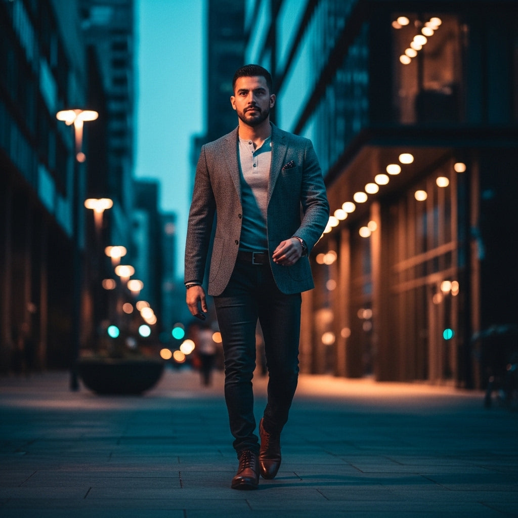 Hombre urbano: cómo tu imagen habla antes de que tú lo hagas